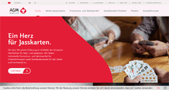 Desktop Screenshot of agm.ch